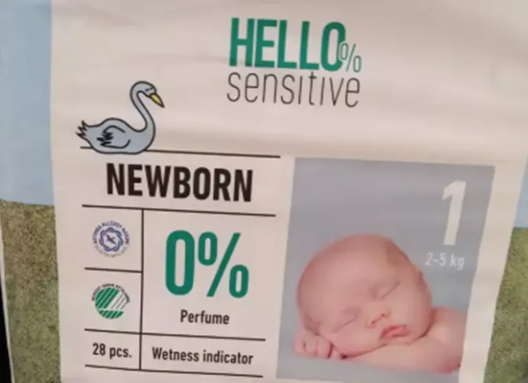 HELLO SENSITIVE, NEWBORN, 28 STK