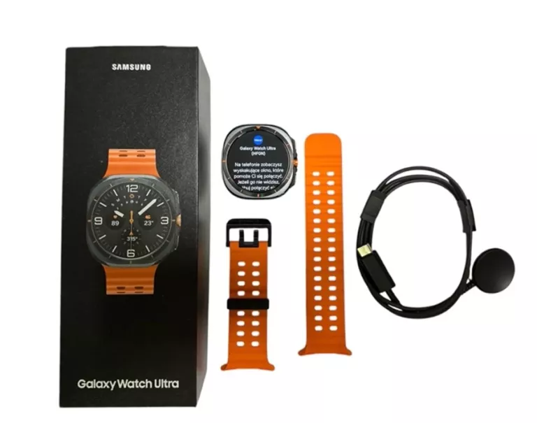 SMARTWATCH SAMSUNG GALAXY WATCH ULTRA 47MM LTE AMOLED ZESTAW