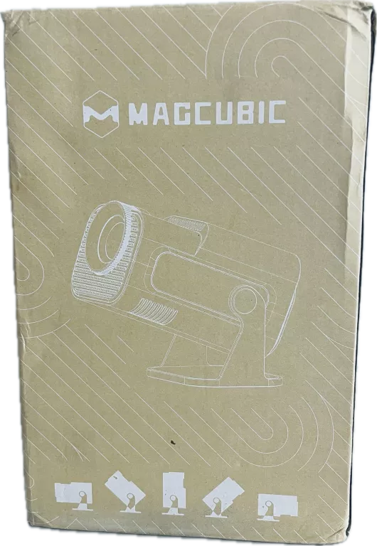 PROJEKTOR LED MAGCUBIC HY320 MINI ANDROID Z WBUDOWANYM GŁOŚNIKIEM CZARNY