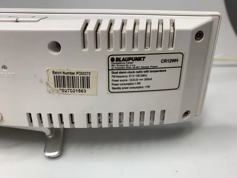 RADIO BLAUPUNKT CR12WH