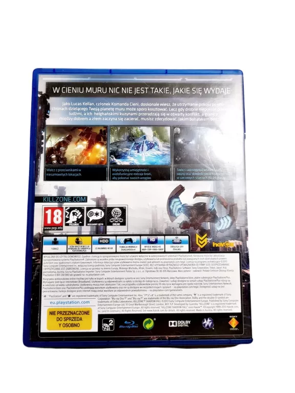 GRA PS4 KILLZONE SHADOW FALL SONY PLAYSTATION 4 (PS4)