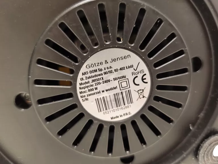 SOKOWIRÓWKA GÖTZE & JENSEN JM501X