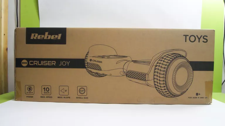 DESKOROLKA ELEKTRYCZNA REBEL CRUISER CARBON ZAB0015 KOMPLET