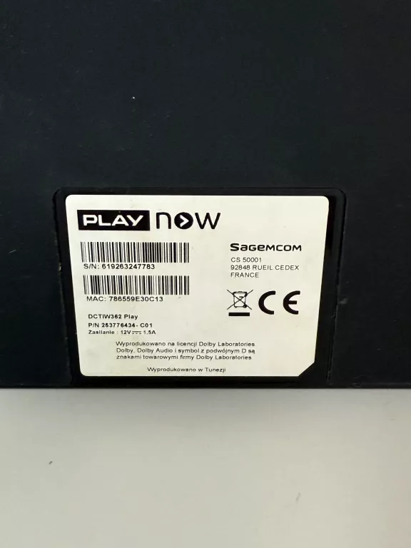 DEKODER PLAY NOW CS 50001