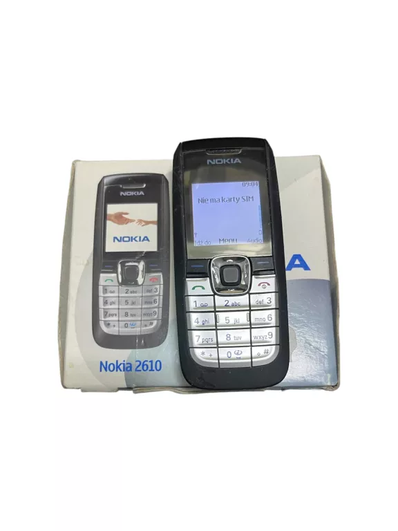 TELEFON NOKIA 2610 Z PUDEŁKIEM I ZASILACZ