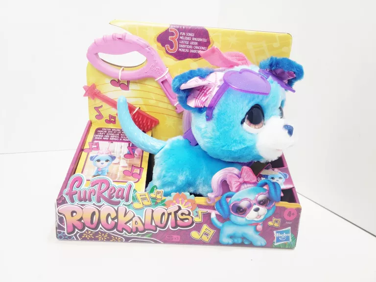 CHODZĄCY PIESEK FURREAL ROCKALOTS. INTERAKTYWNY MUZYCZNY NA SMYCZY F3507
