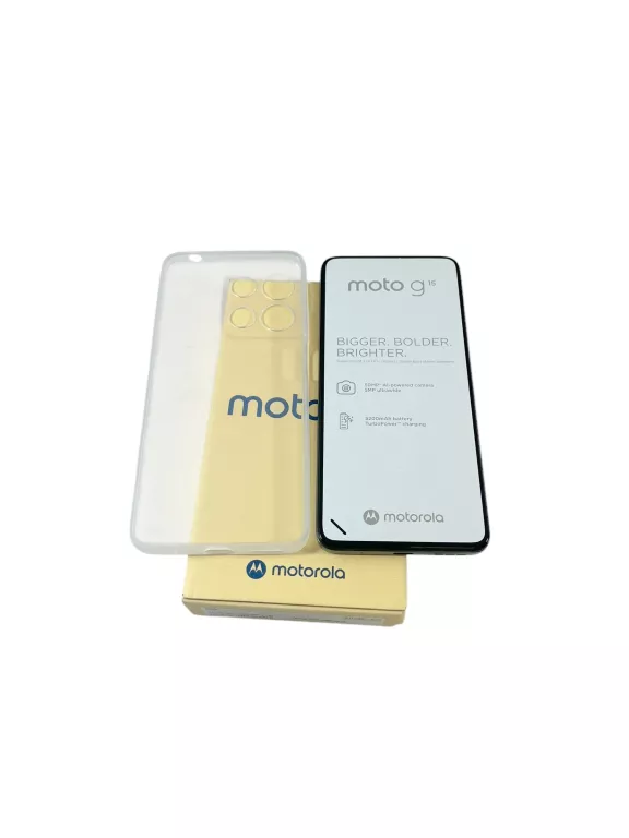 TELEFON MOTO G15 KOMPLET 8/128 GB