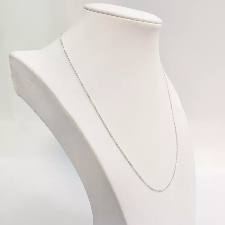 SREBRNY CIENIUTKI ŁAŃCUSZEK 1,74G 44CM 925