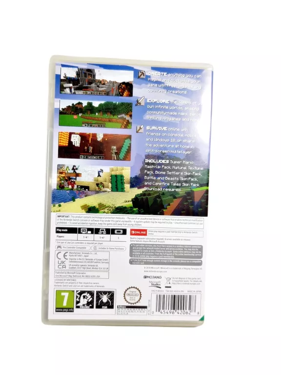 SUPER GRA MINECRAFT NINTENDO SWITCH W WERJI PL