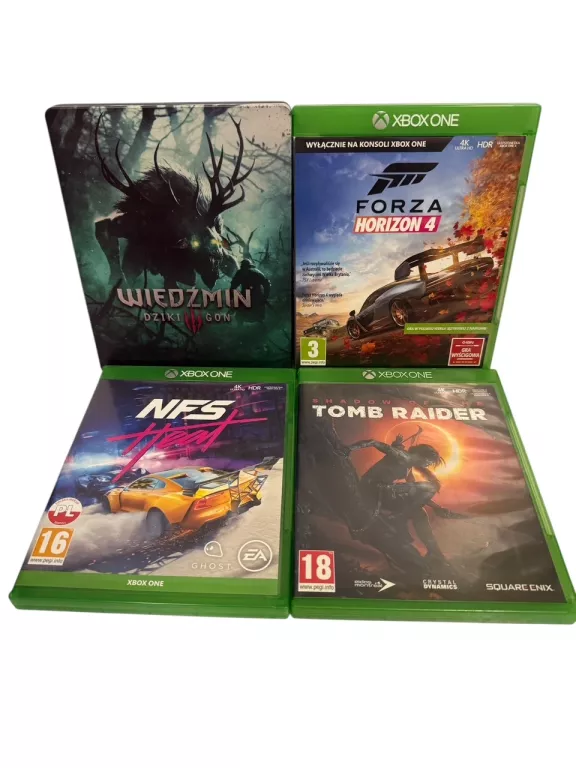 ZESTAW 4 GIER NA XBOX ONE OKAZJA!!
