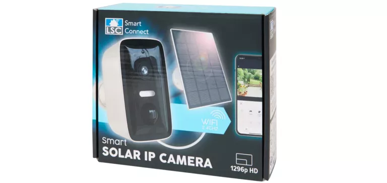 KAMERA IP ZASILANA ENERGIĄ SŁONECZNĄ LSC SMART CONNECT 1296P HD