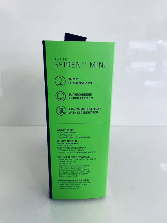 MIKROFON RAZER SEIREN V3 MINI PUD #IGŁA