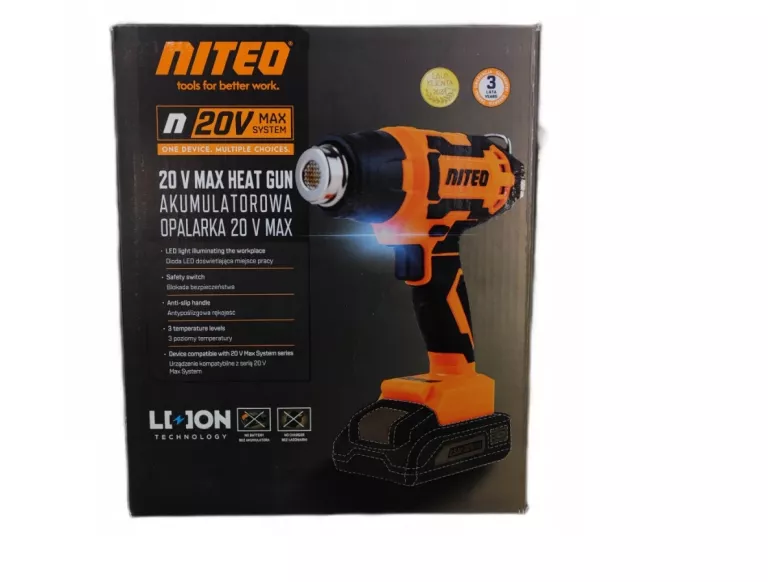NITEO WKRĘTARKA 20V MAX