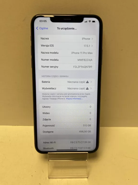 TELEFON IPHONE 11 PRO MAX 512GB