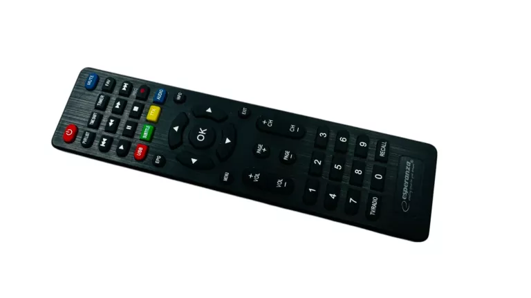 DEKODER DVBT2 ESPERANZA EV106R + PILOT STAN DOBRY