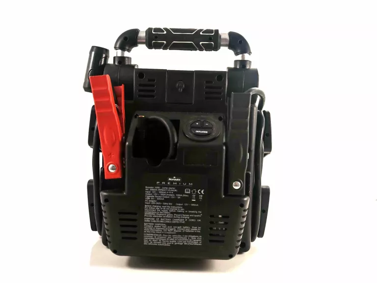 PROSTOWNIK BOOSTER NORAUTO N1000 19 AH 12 V KOMPRESOR