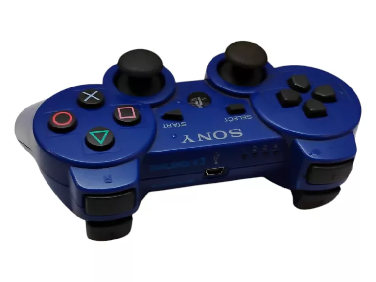 ORYGINALNY NIEBIESKI PAD KONTROLER SONY PLAYSTATION PS3 OPIS
