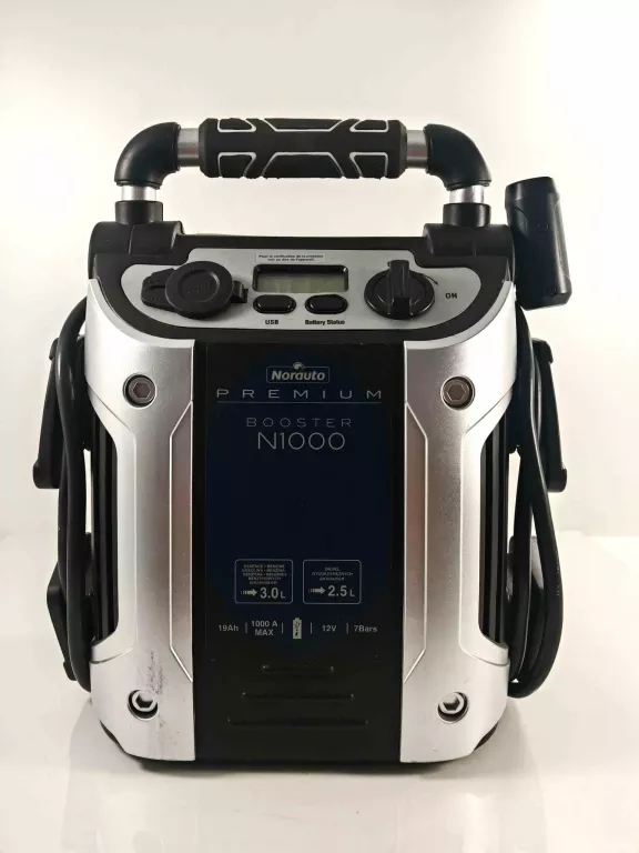 PROSTOWNIK BOOSTER NORAUTO N1000 19 AH 12 V KOMPRESOR