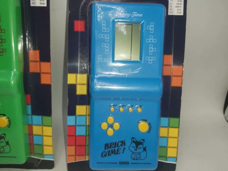 KONSOLA RETRO TETRIS RÓŻNE KOLORY