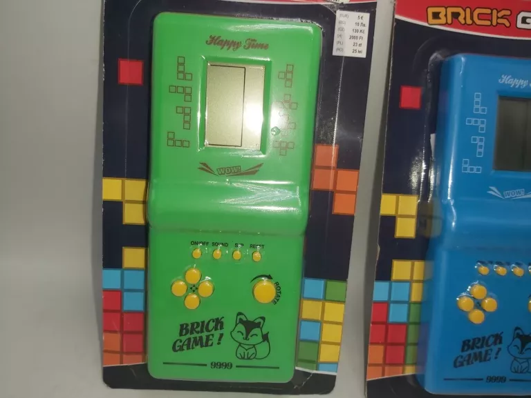 KONSOLA RETRO TETRIS RÓŻNE KOLORY