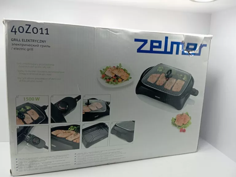 GRILL ELEKTRYCZNY ZELMER 40Z011