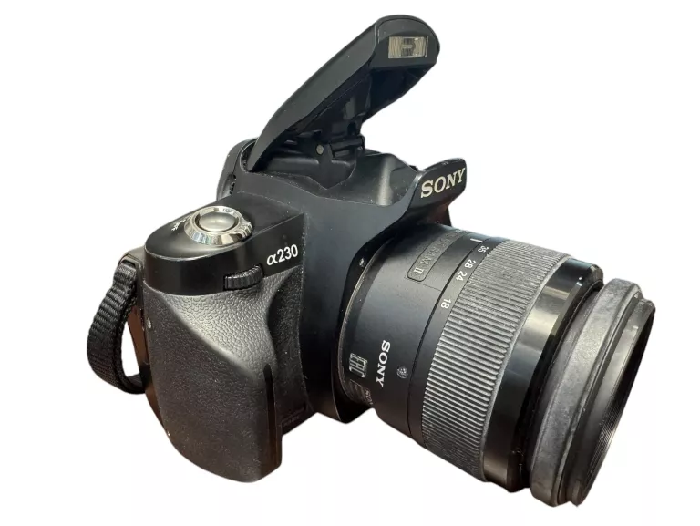 APARAT SONY DSLR-A230 KORPUS + OBIEKTYW + FUTERAŁ