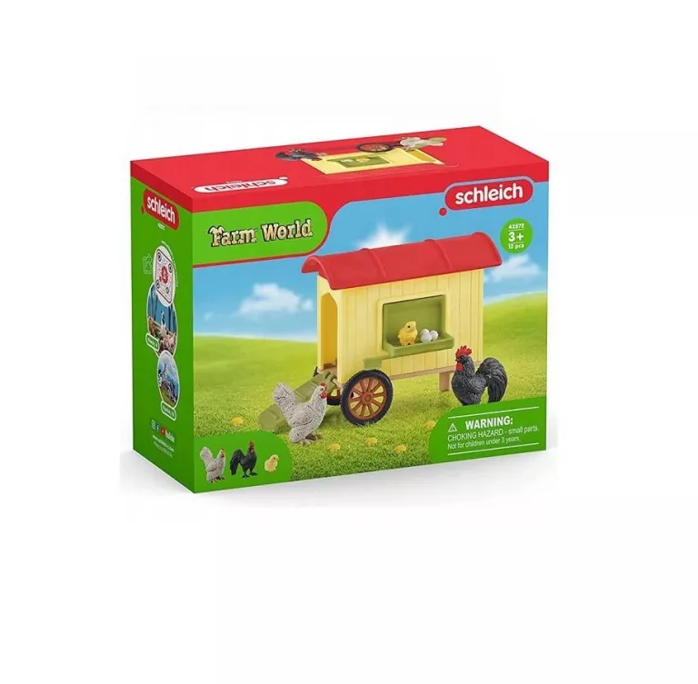SCHLEICH - PRZENOŚNY KURNIK 42572