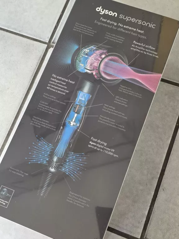 SUSZARKA DYSON SUPERSONIC HD08 NIKIEL / MIEDŹ