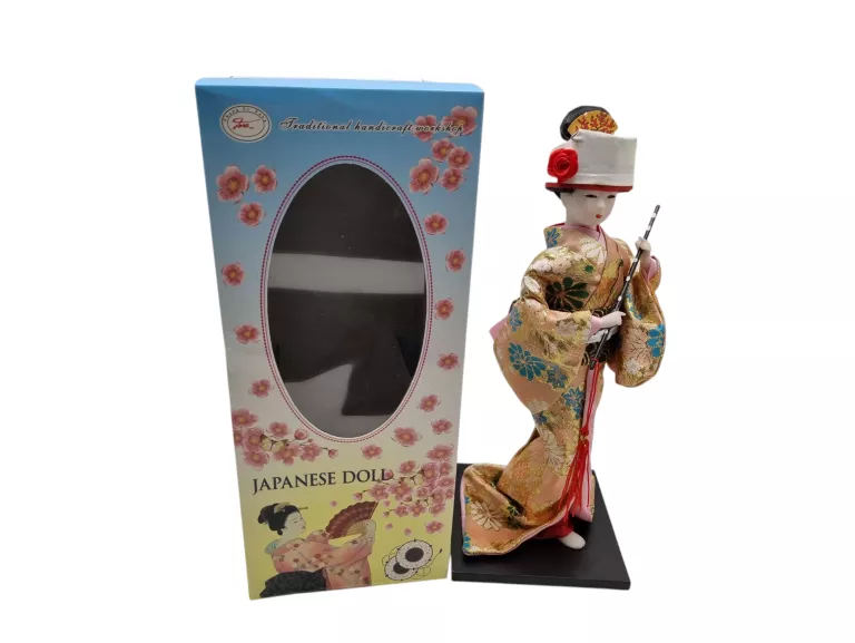 LALKA JAPONSKA WYKONANA TRADYCYJNIE 32CM