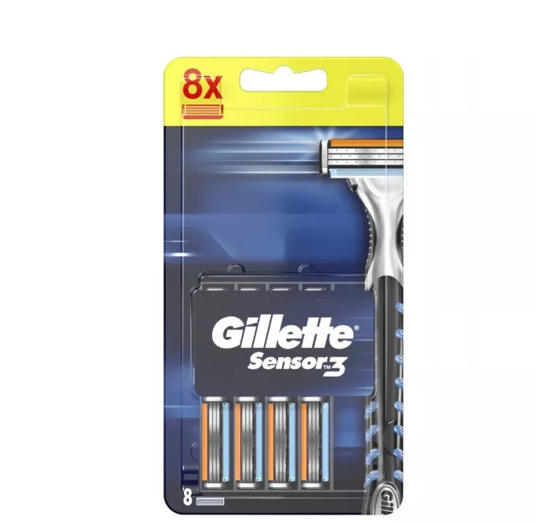 GILLETTE 8 WKŁADÓW SENSOR 3