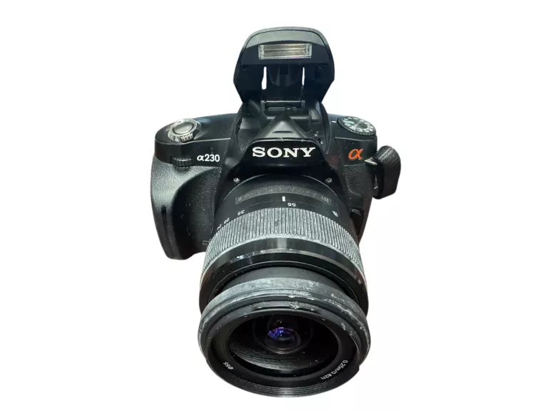 APARAT SONY DSLR-A230 KORPUS + OBIEKTYW + FUTERAŁ