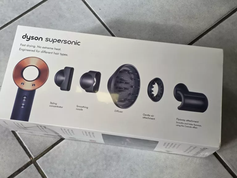 SUSZARKA DYSON SUPERSONIC HD08 NIEBIESKI / MIEDŹ