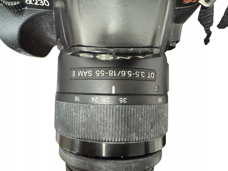 APARAT SONY DSLR-A230 KORPUS + OBIEKTYW + FUTERAŁ