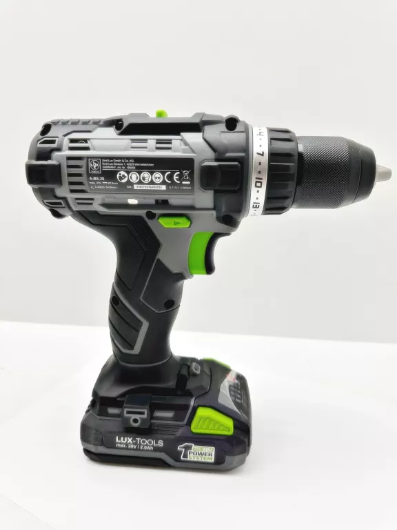 WKRĘTARKA LUX-TOOLS A-BS-20 + AKU, ŁAD