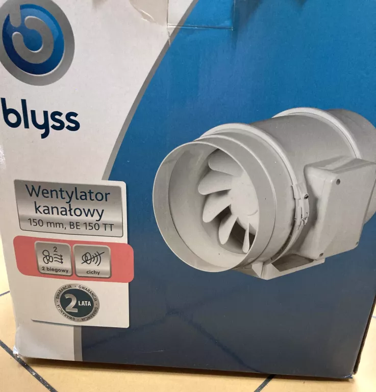 WENTYLATOR KANAŁOWY BE 150TT!POLECAM
