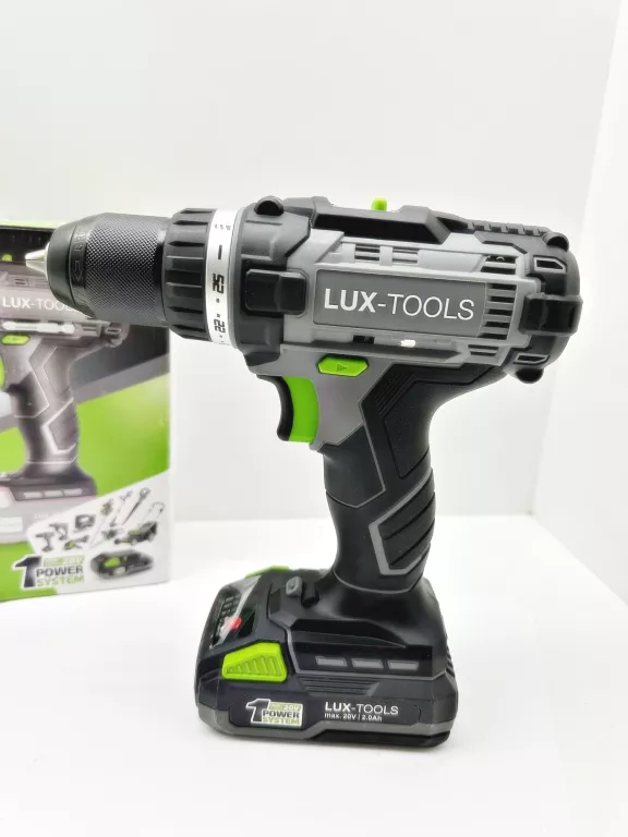 WKRĘTARKA LUX-TOOLS A-BS-20 + AKU, ŁAD