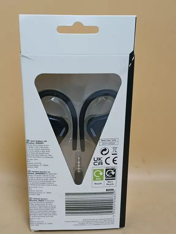 SŁUCHAWKI VIDO SOUND PRZEWODOWE BLACK