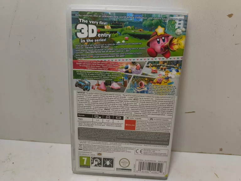 KIRBY AND THE FORGOTTEN LAND SWITCH