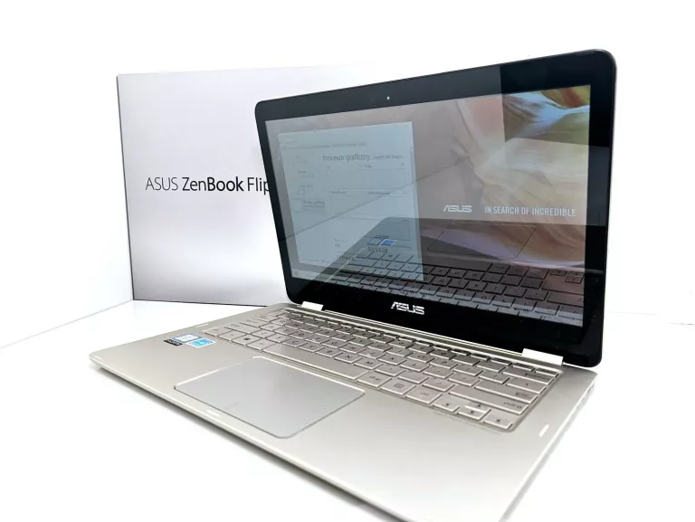 LAPTOP ASUS ZENBOOK FLIP 8/256GB SSD INTEL CORE M3 INTEL HD GRAPHICS WIN10