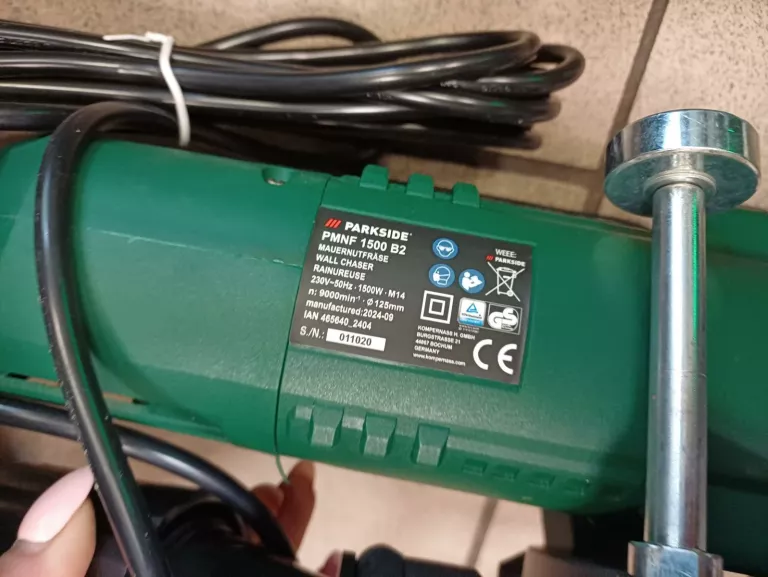 BRUZDOWNICA FREZARKA 1500W PMNF 1500 B2 PARKSIDE STAN IDEALNY