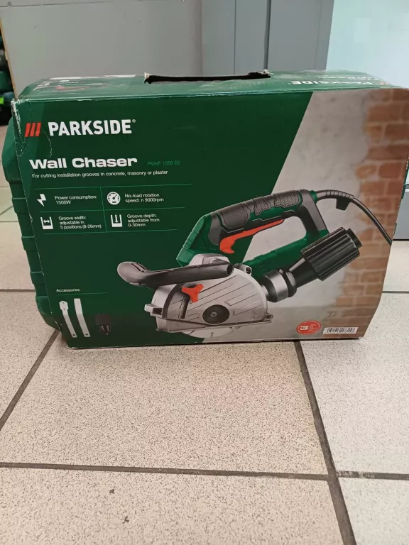 BRUZDOWNICA FREZARKA 1500W PMNF 1500 B2 PARKSIDE STAN IDEALNY