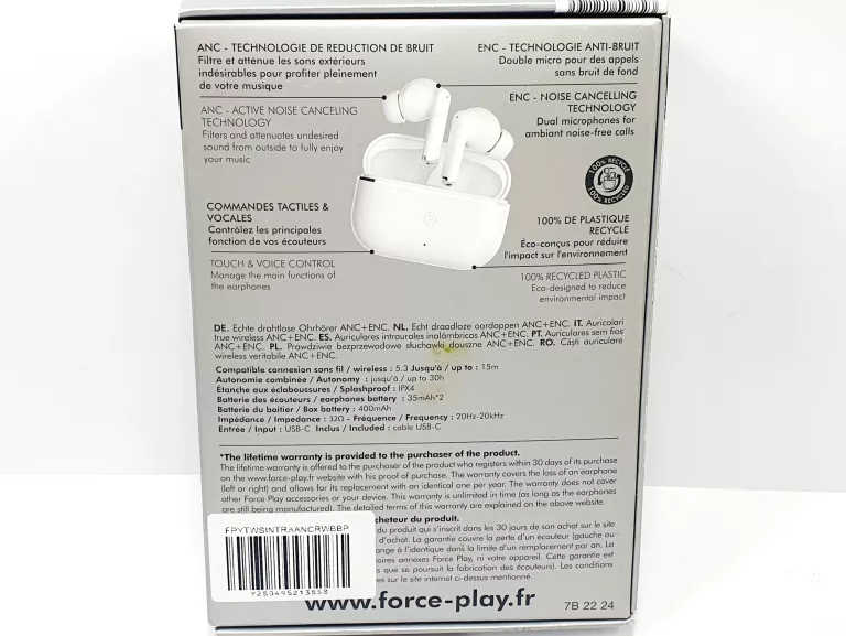 SŁUCHAWKI FORCE PLAY