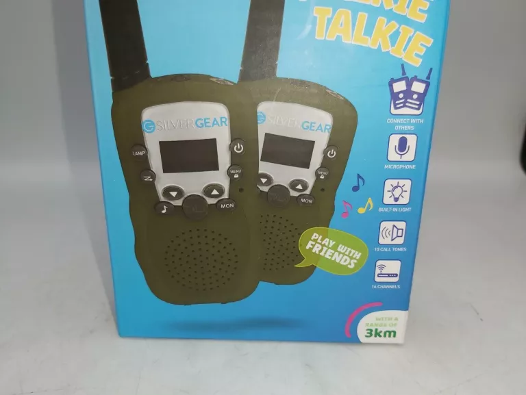 WALKIE TALKIE SILVERGEAR KOMPLET