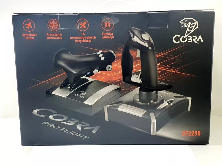 JOYSTICK ZESTAW COBRA CF2290 PRO FLIGHT