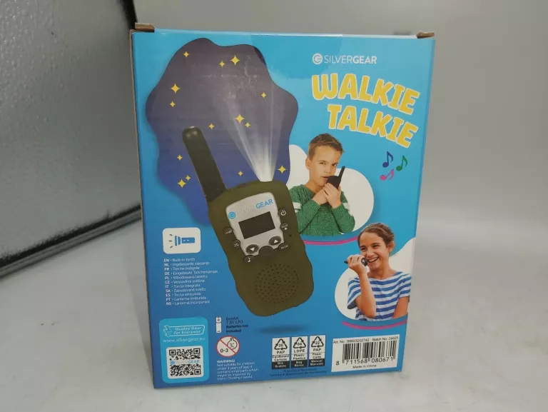 WALKIE TALKIE SILVERGEAR KOMPLET