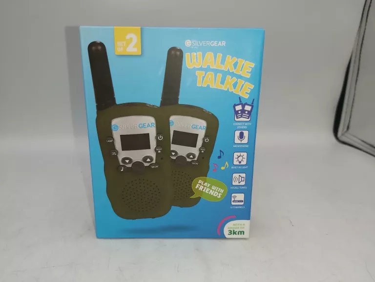 WALKIE TALKIE SILVERGEAR KOMPLET