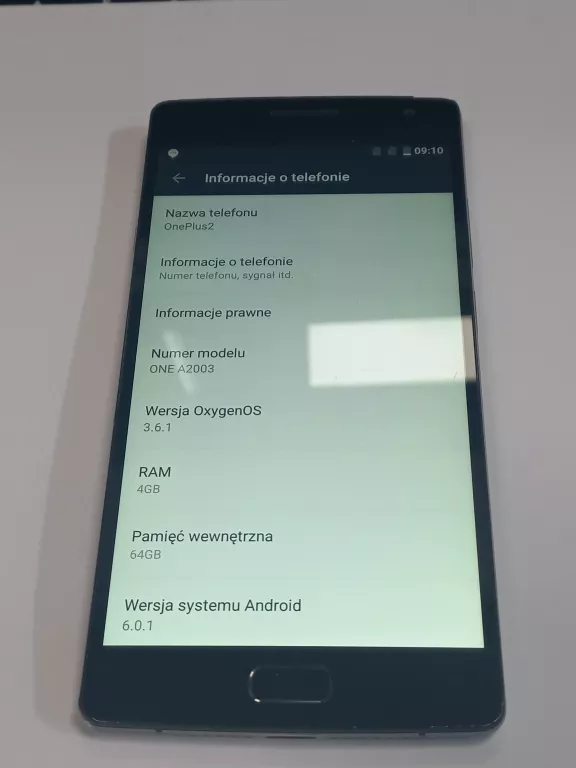 SMARTFON ONEPLUS 2 4 GB / 64 GB 4G (LTE) CZARNY