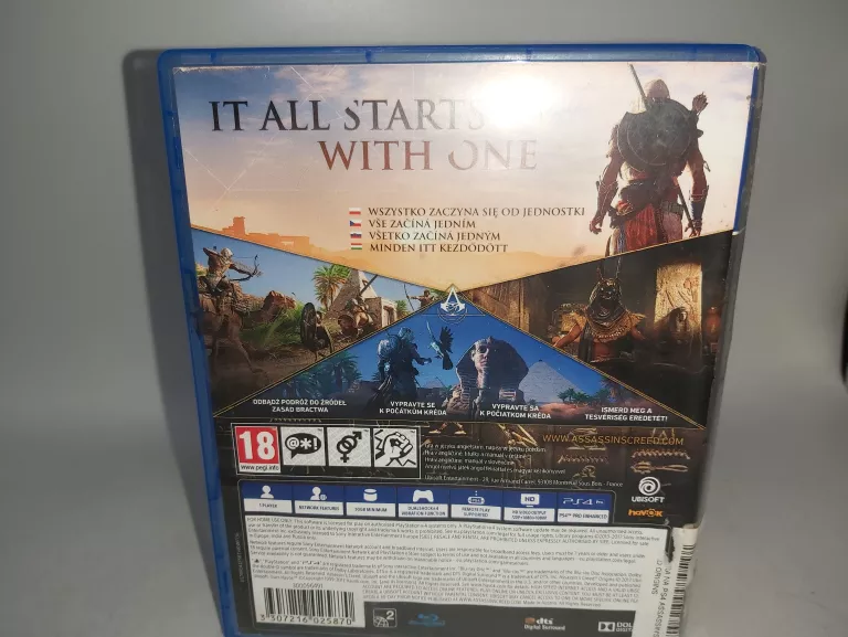 GRA NA PS4 ASSASSIN'S CREED ORIGINS