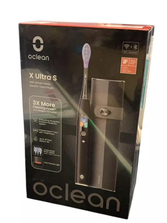 SZCZOTECZKA OCLEAN OCLEAN TOOTHBRUSHXULTRA SET BLACK