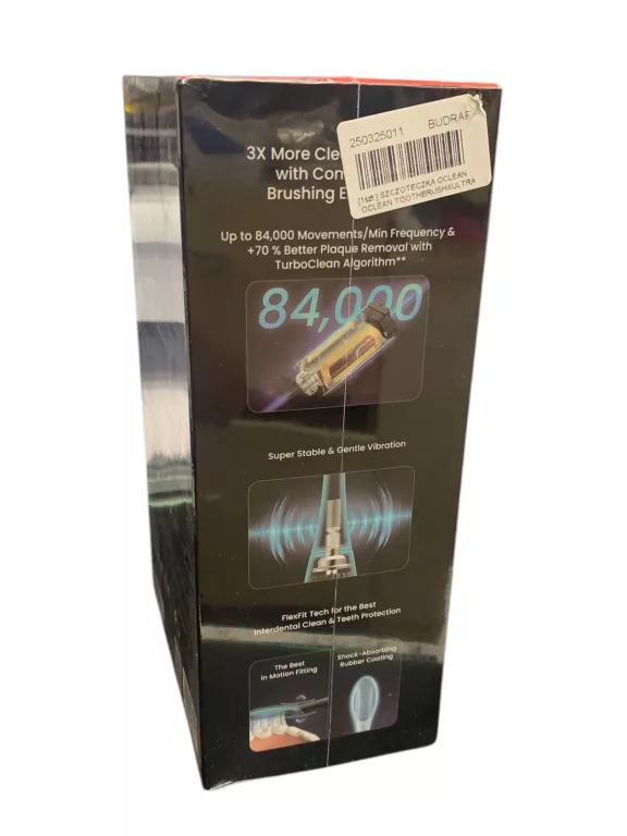 SZCZOTECZKA OCLEAN OCLEAN TOOTHBRUSHXULTRA SET BLACK